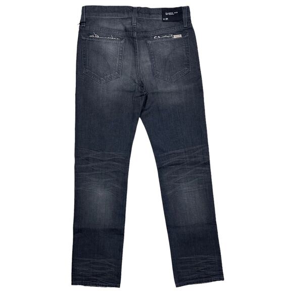 Joe's Jeans Men's The Classic Straight Leg Jeans in Black Wash - Picture 4 of 6